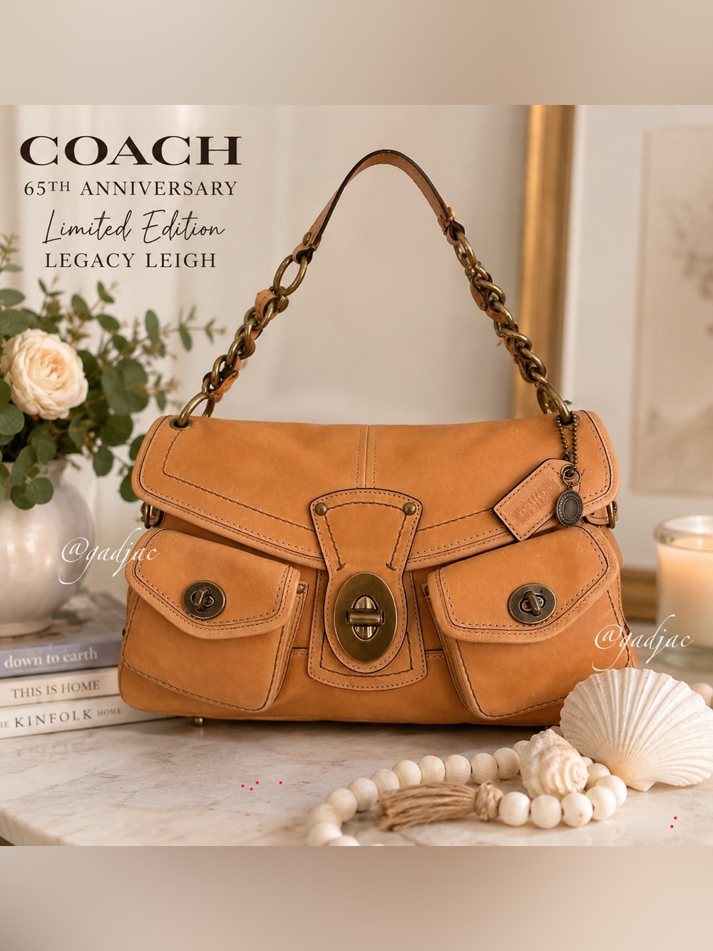 Coach 65th Anniversary Limited Edition Legacy Leigh Bag